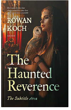 Premade Book Cover Antique Brass