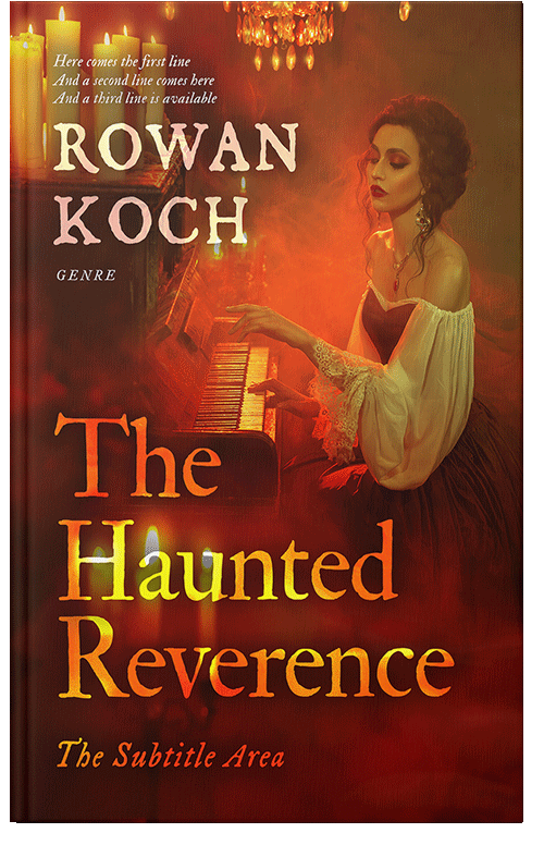 Front view of Premade Mystery & Thriller & Suspense Book Cover - Kenyan Copper