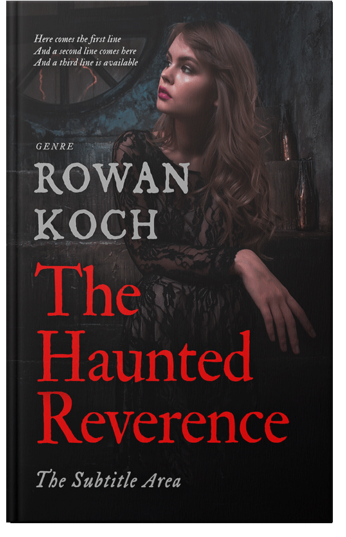 Front view of Premade Mystery & Thriller & Suspense Book Cover - Cod Gray