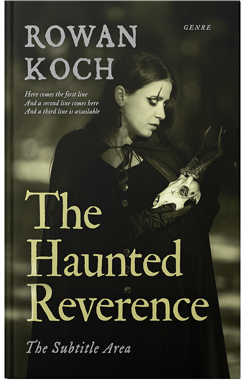 Front view of Premade Fantasy Book Cover - Marshland