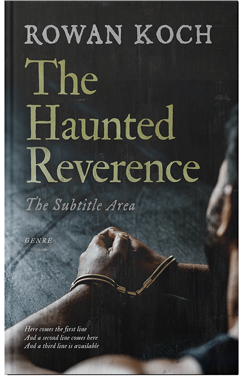 Front view of Premade Mystery & Thriller & Suspense Book Cover - Woodsmoke