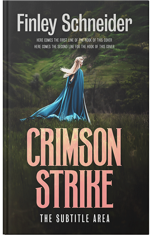 Front view of Premade Fantasy Book Cover - Log Cabin