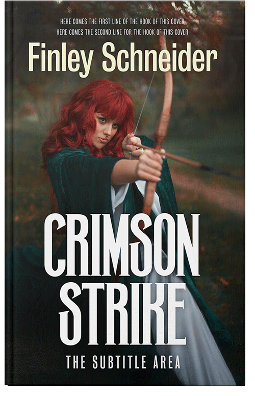 Front view of Premade Fantasy Book Cover - Rangoon Green