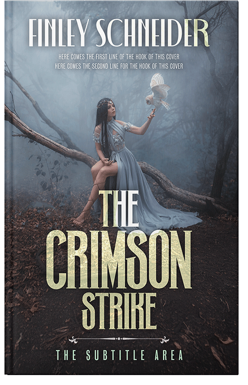 Front view of Premade Fantasy Book Cover - Mako #16726 | BookCoverZone