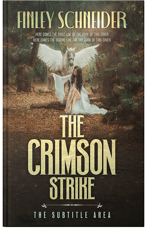 Front view of Premade Fantasy Book Cover - Akaroa