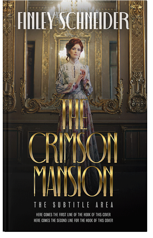 Front view of Premade Mystery & Thriller & Suspense Book Cover - Oil