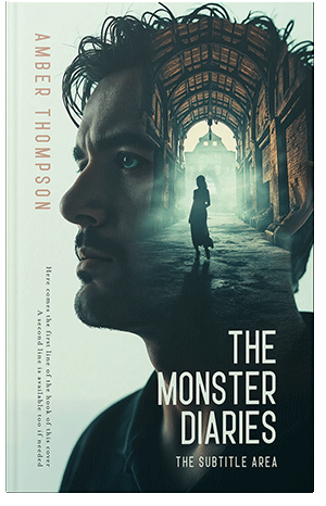 Premade Book Cover Timber Green