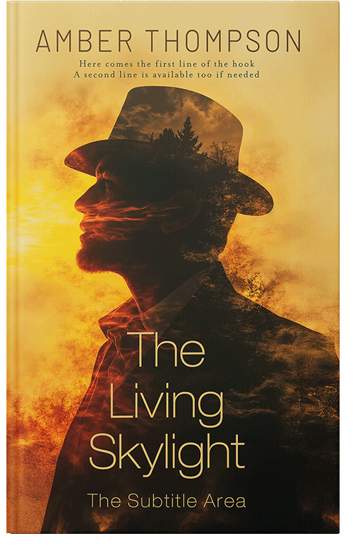 Front view of Premade Historical Book Cover - Eternity