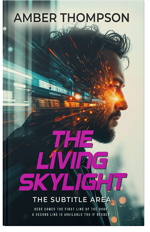 Front view of Premade Science Fiction Book Cover - Blossom