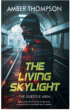 Premade Book Cover Thistle Green