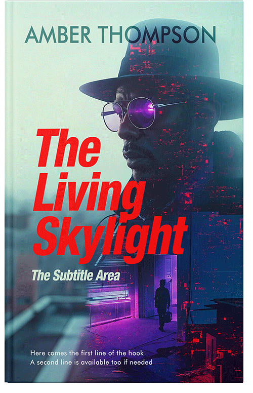 Front view of Premade Science Fiction Book Cover - Cameo