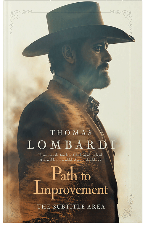 Front view of Premade Action & Adventure Book Cover - Aths Special