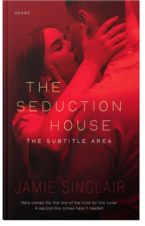 Front view of Premade Erotica Book Cover - Crimson