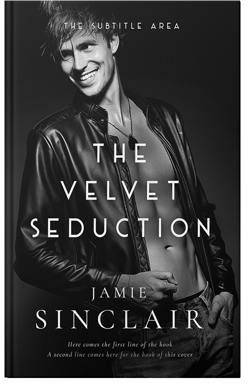 Front view of Premade Erotica Book Cover - Cod Gray