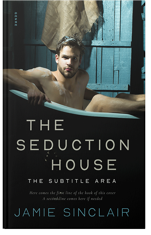 Front view of Premade Erotica Book Cover - Green Spring