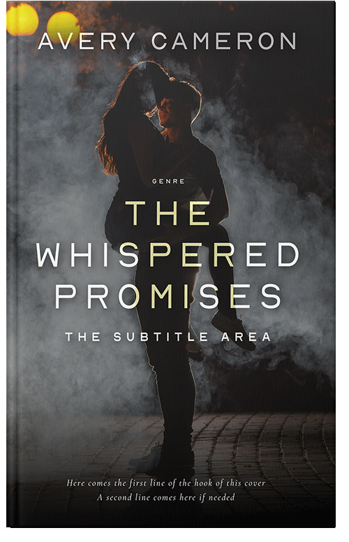 Front view of Premade Romance Book Cover - Tuatara