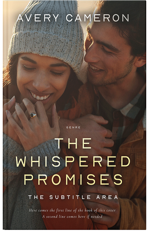 Front view of Premade Romance Book Cover - Saddle