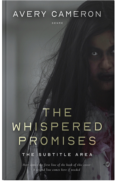 Front view of Premade Horror Book Cover - Mine Shaft