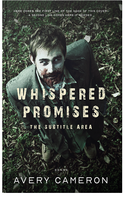 Front view of Premade Mystery & Thriller & Suspense Book Cover - Log Cabin