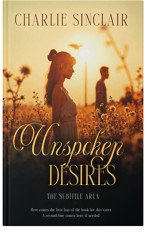 Front view of Premade Romance Book Cover - Zeus