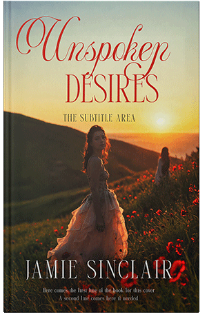 Pre Made Book Cover Calico