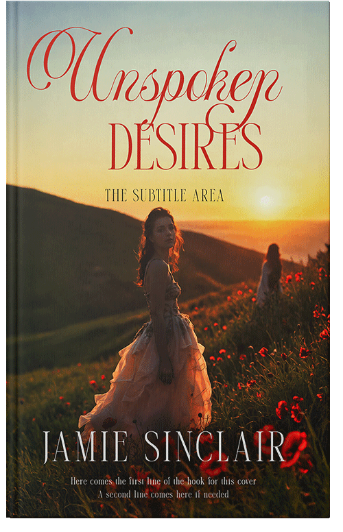 Front view of Premade Mystery & Thriller & Suspense Book Cover - Calico