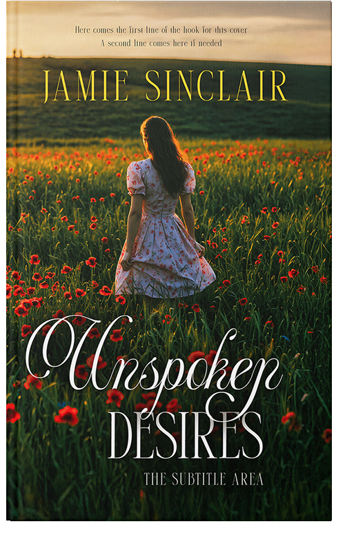 Front view of Premade Romance Book Cover - Whiskey