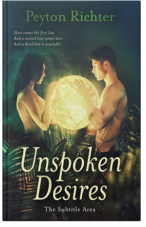 Premade Book Cover Straw