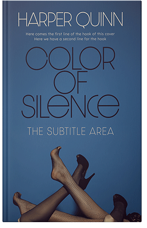 Premade Book Cover Chambray