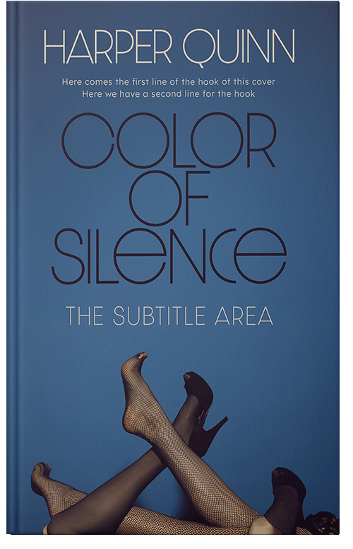 Front view of Premade Mystery & Thriller & Suspense Book Cover - Chambray