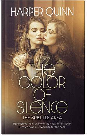 Pre Made Book Cover Cocoa Brown