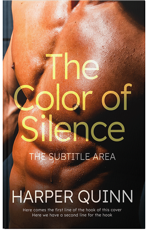 Front view of Premade LGBTQ Book Cover - Asphalt