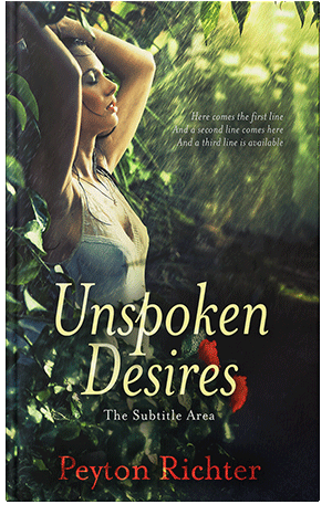 Pre Made Book Cover Brandy