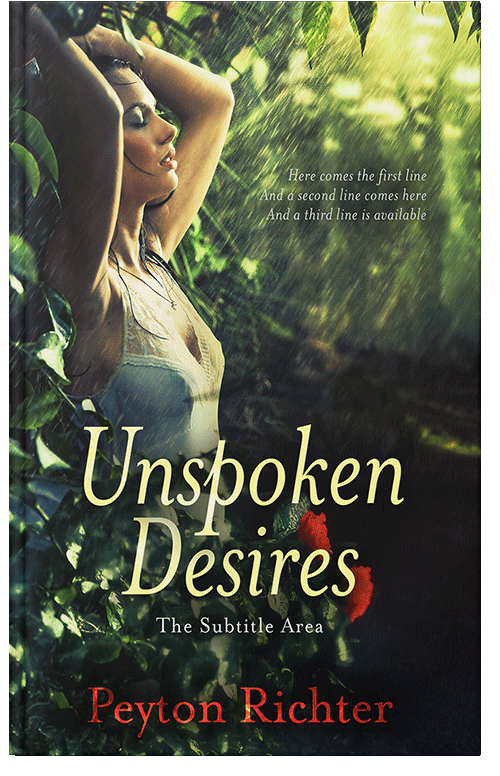 Front view of Premade Erotica Book Cover - Brandy