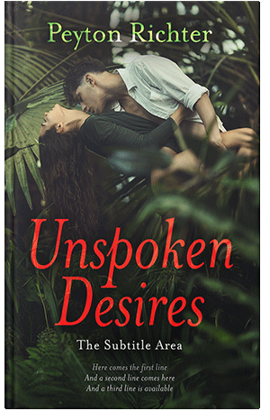 Premade Book Cover Log Cabin