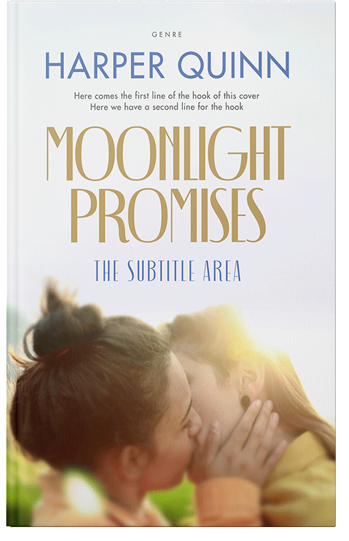 Front view of Premade Romance Book Cover - Pickled Bean