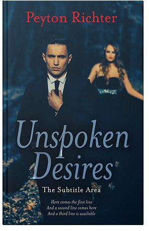 Pre Made Book Cover Black Pearl