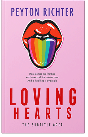 Premade Book Cover Classic Rose