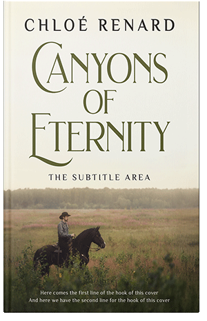 Pre Made Book Cover White Rock