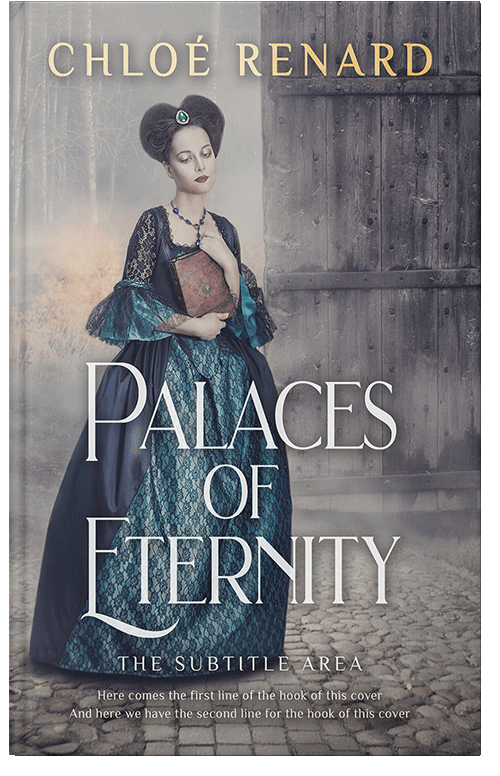 Front view of Premade Historical Book Cover - Jumbo