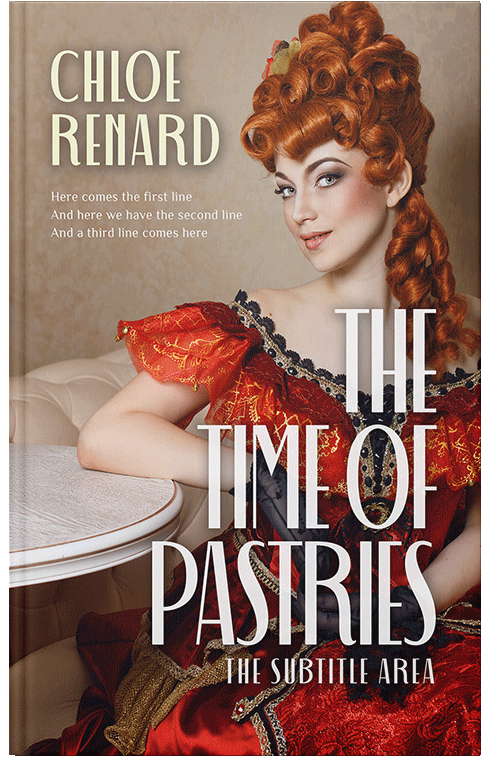 Front view of Premade Historical Book Cover - Coral Reef