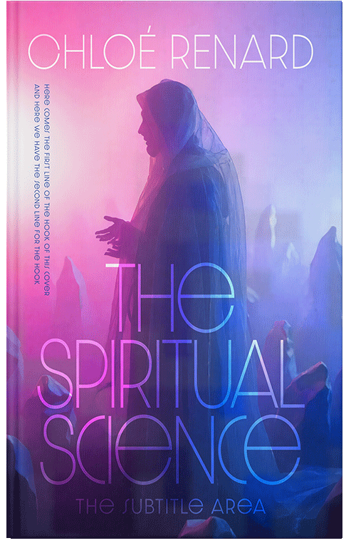 Front view of Premade Mystery & Thriller & Suspense Book Cover - Light Wisteria