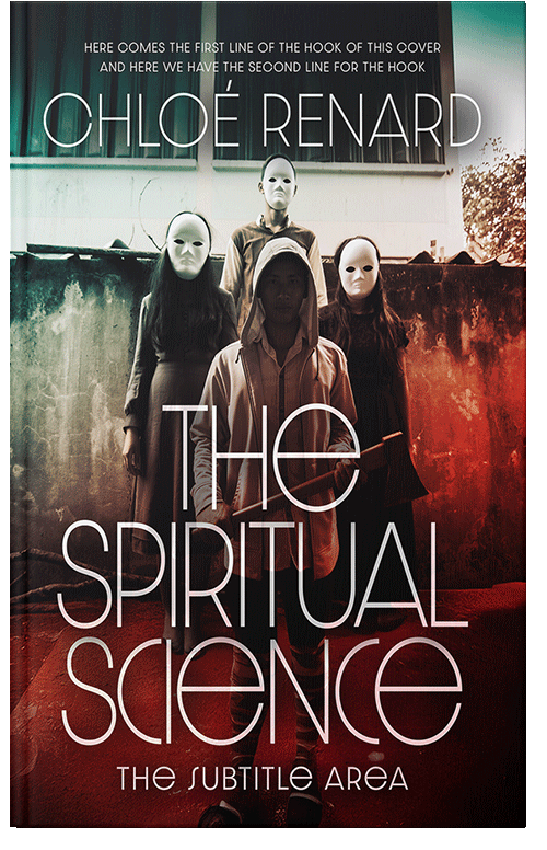 Front view of Premade Mystery & Thriller & Suspense Book Cover - Clam Shell