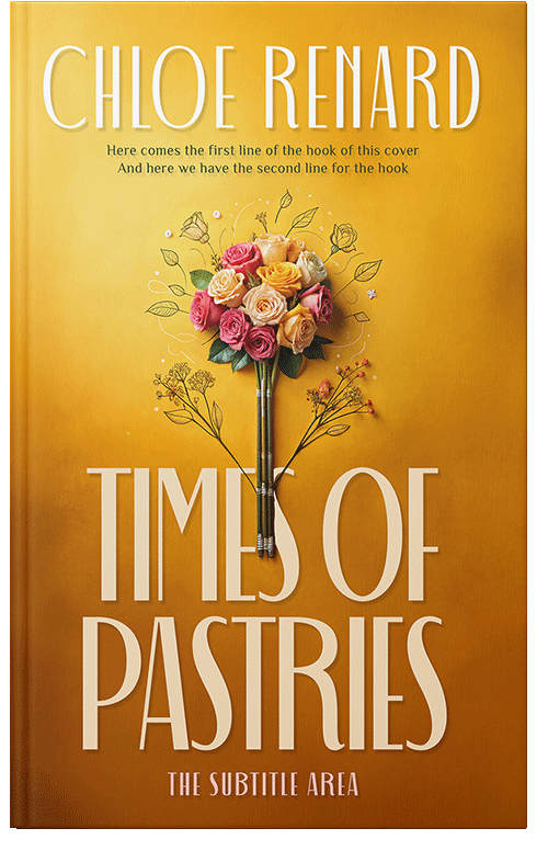 Front view of Premade Romance Book Cover - Meteor