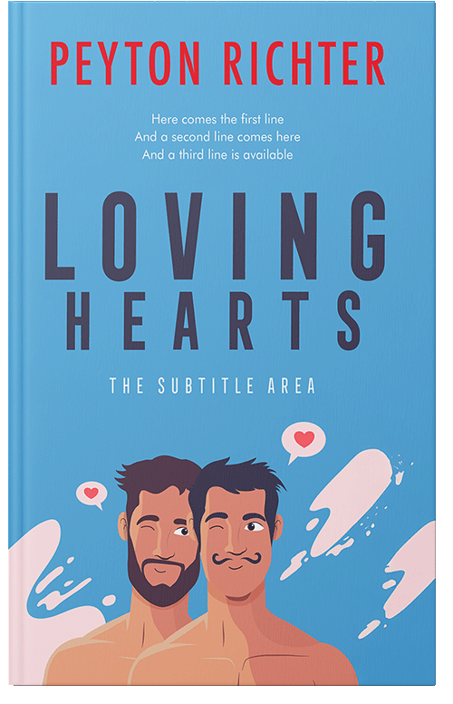 Front view of Premade Romance Book Cover - Shakespeare