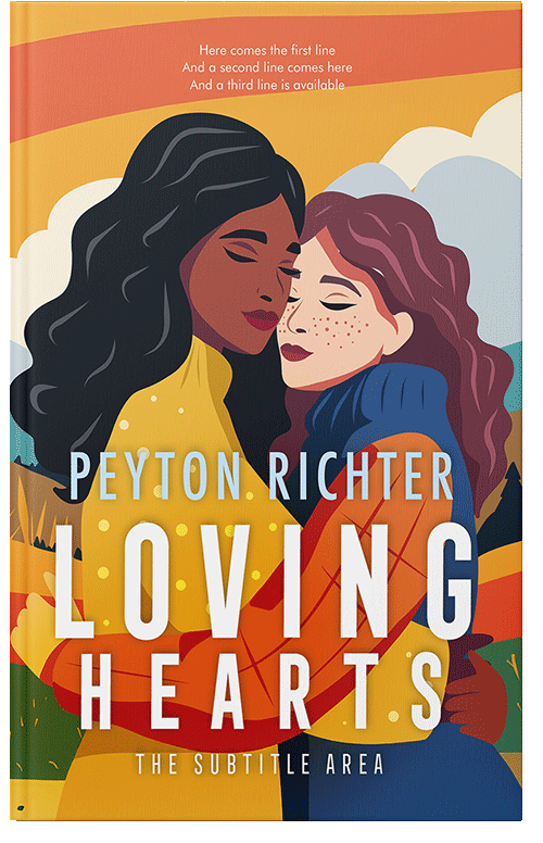 Front view of Premade Romance Book Cover - Mirage