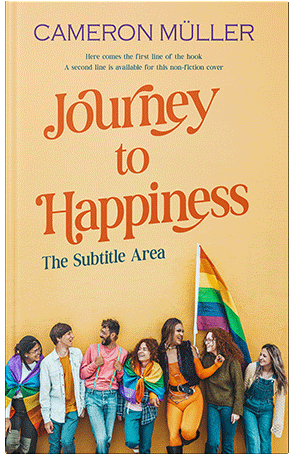 Pre Made Book Cover Marzipan