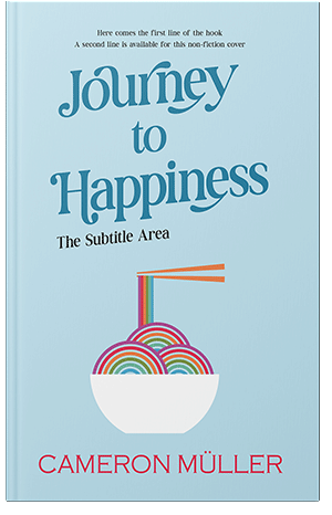 Premade Book Cover Jagged Ice