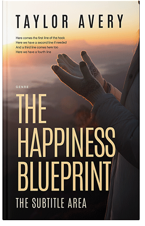 Pre Made Book Cover Cocoa Brown