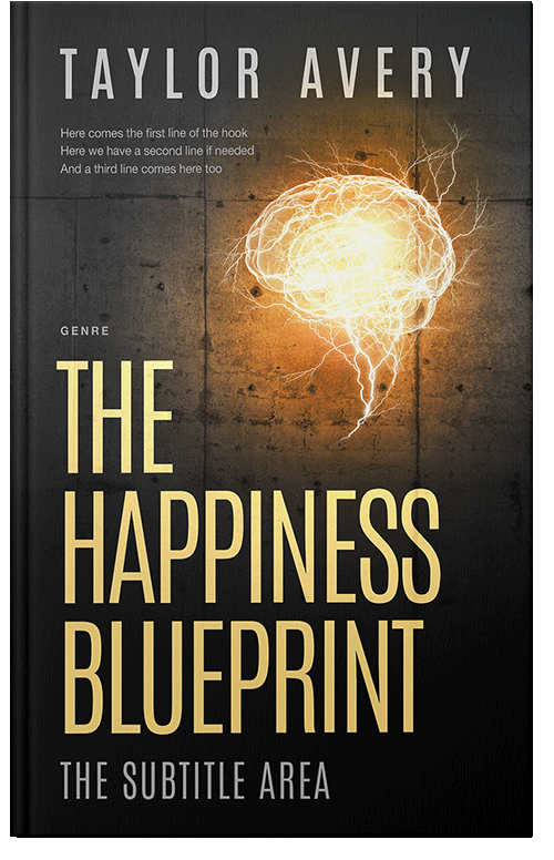 Front view of Premade Science & Nature Book Cover - Harvest Gold